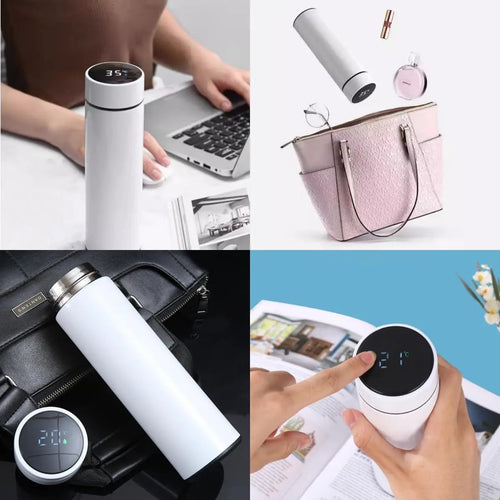 Smart Thermos — 500ml Temperature Display Bottle