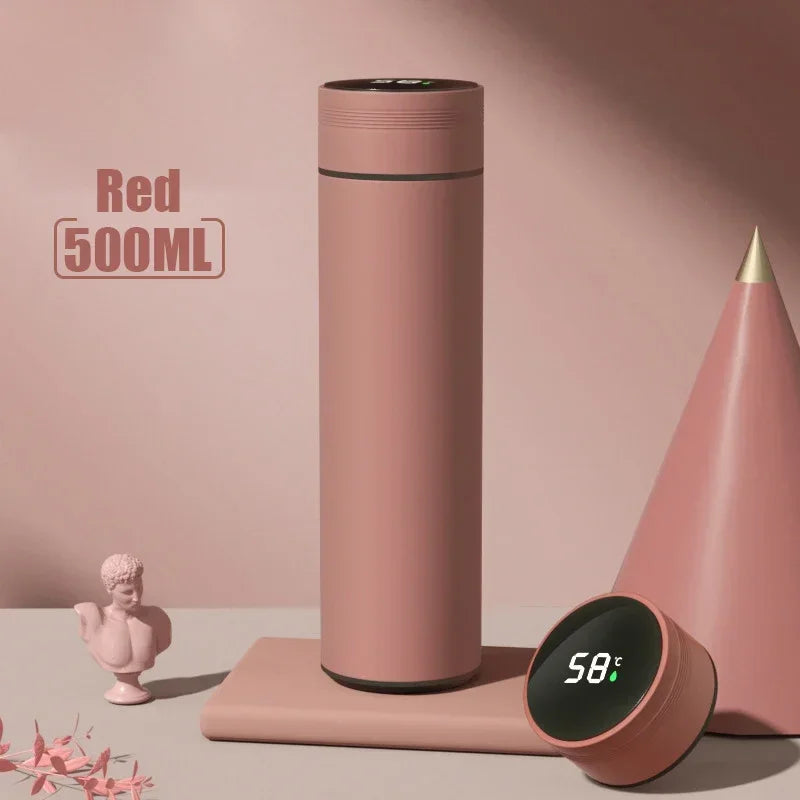 Smart Thermos — 500ml Temperature Display Bottle