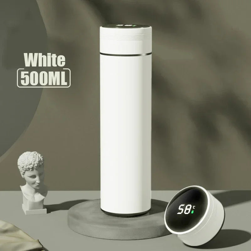 Smart Thermos — 500ml Temperature Display Bottle