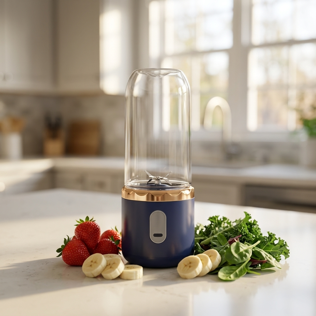 Portable Blender — 400ml USB Rechargeable Juicer Cup