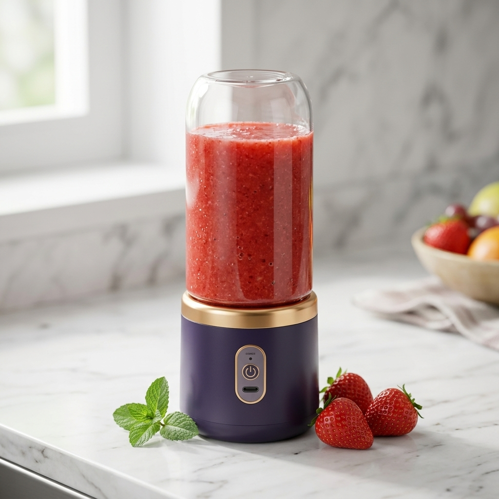 Portable Blender — 400ml USB Rechargeable Juicer Cup