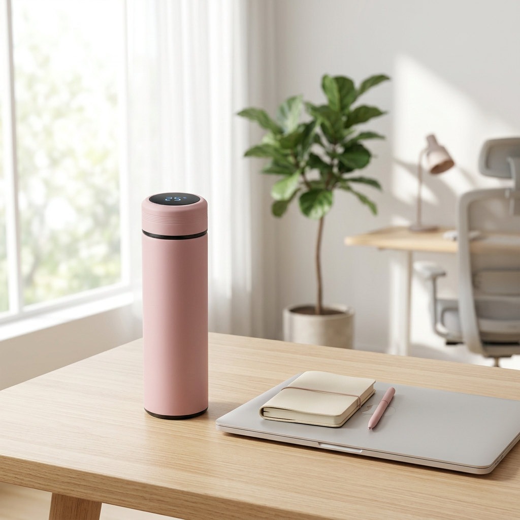 Smart Thermos — 500ml Temperature Display Bottle